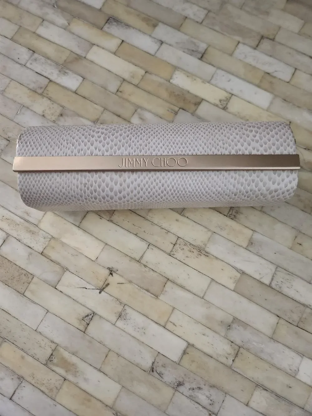 Jimmy Choo eyeglasses or sunglasses case EMPTY